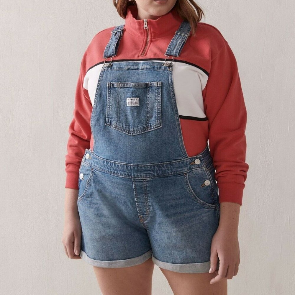 Levi’s Premium Plus Shortalls Free Ride NWT NO OFFERS ACCEPTED - Picture 6 of 12